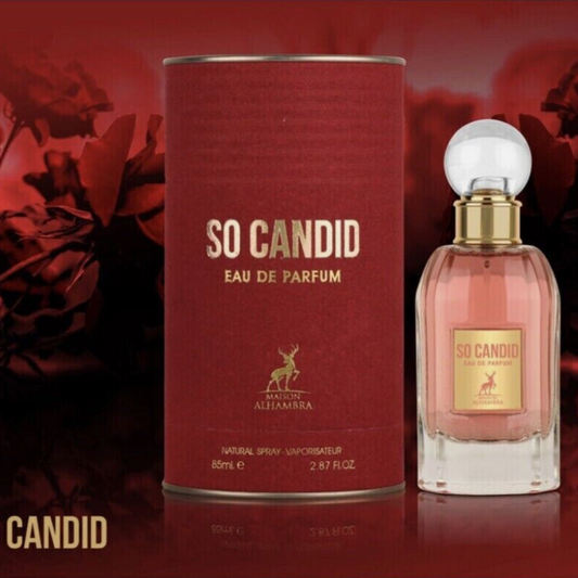 Perfume SO CANDID para Mujer