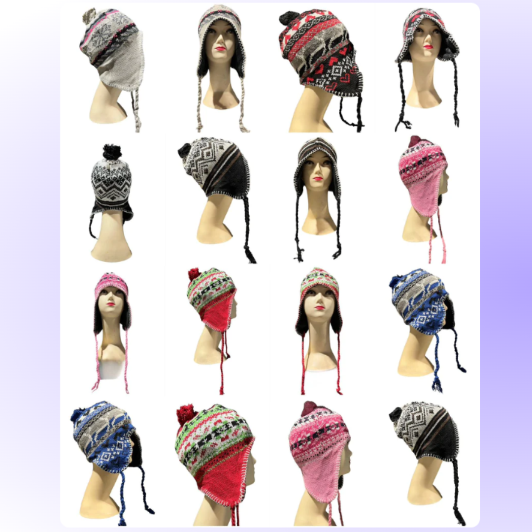 Gorro Jacquard con orejera