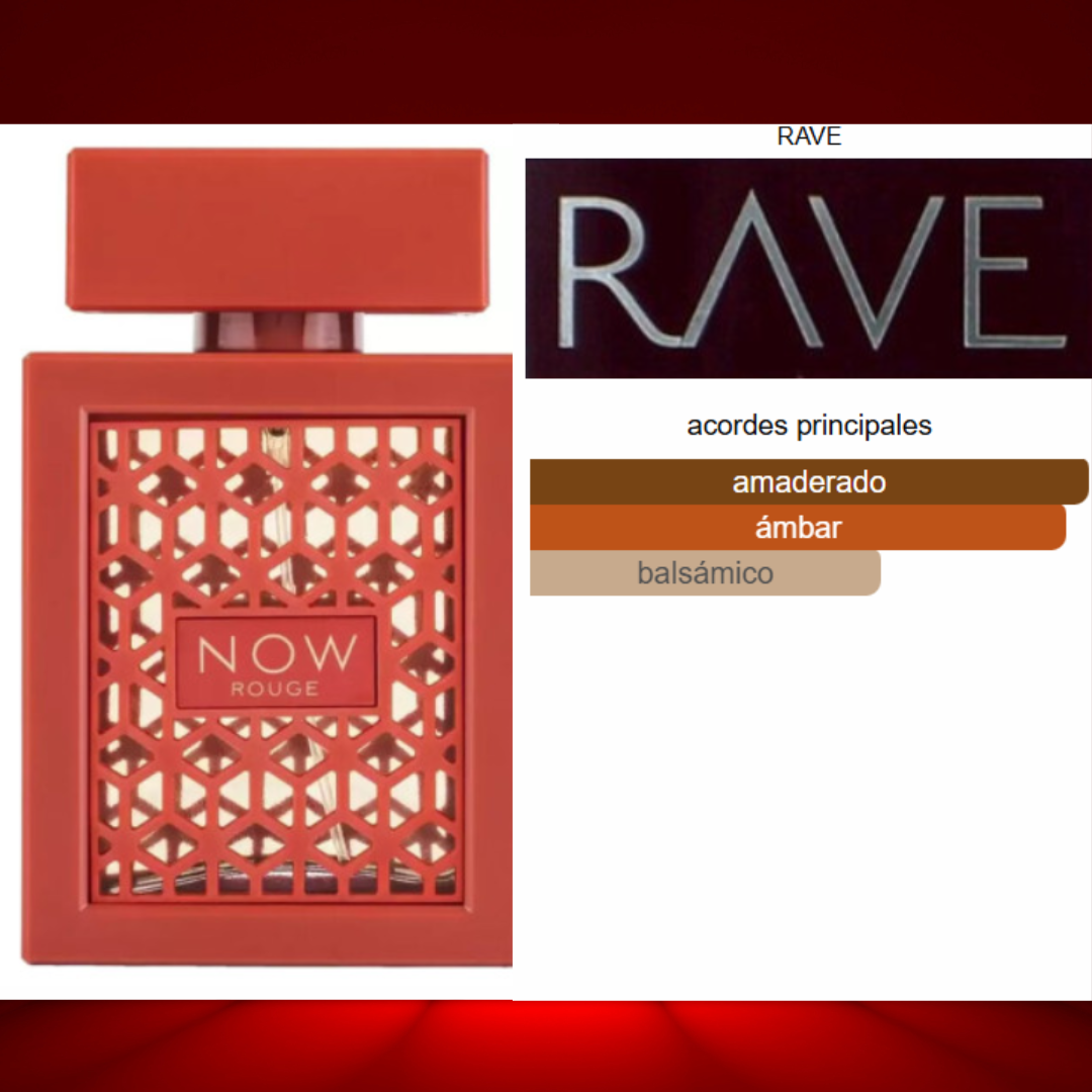 Now Roge Rave- Para Mujer